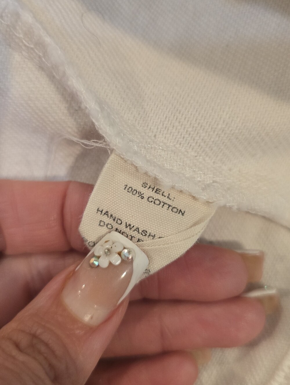 Altar'd State White Fringe 'BRIDE' Denim Jacket - Picture 9 of 12